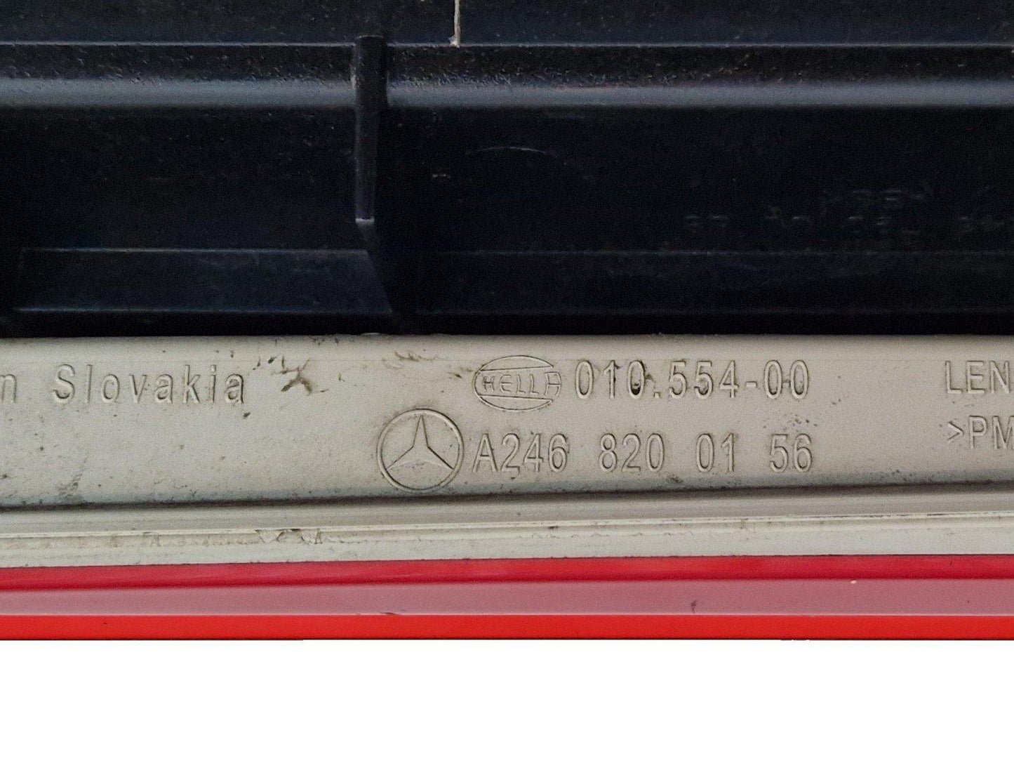 MERCEDES B CLASS W247 REAR SPOILER WING TRIM A2468200156 A2477900088