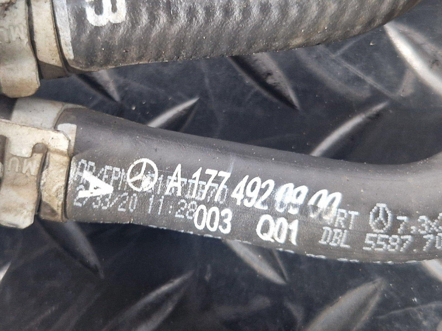 19-ON MERCEDES BENZ A CLASS EQ W177 EXHAUST PRESSURE SENSOR A0009057809