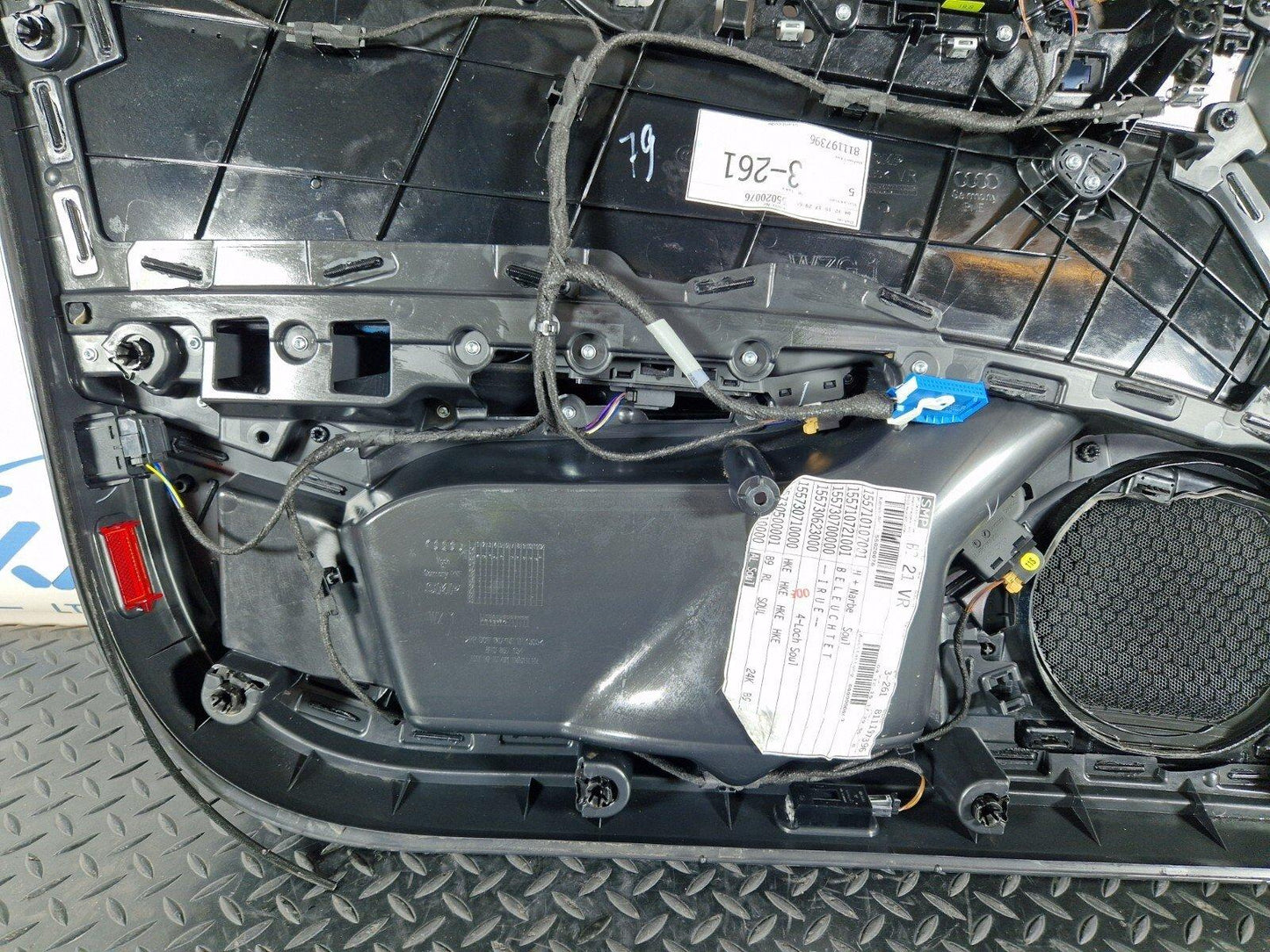16-19 AUDI A4 B9 S-LINE FRONT RIGHT INTERIOR DOOR PANEL CARD 8W0867134