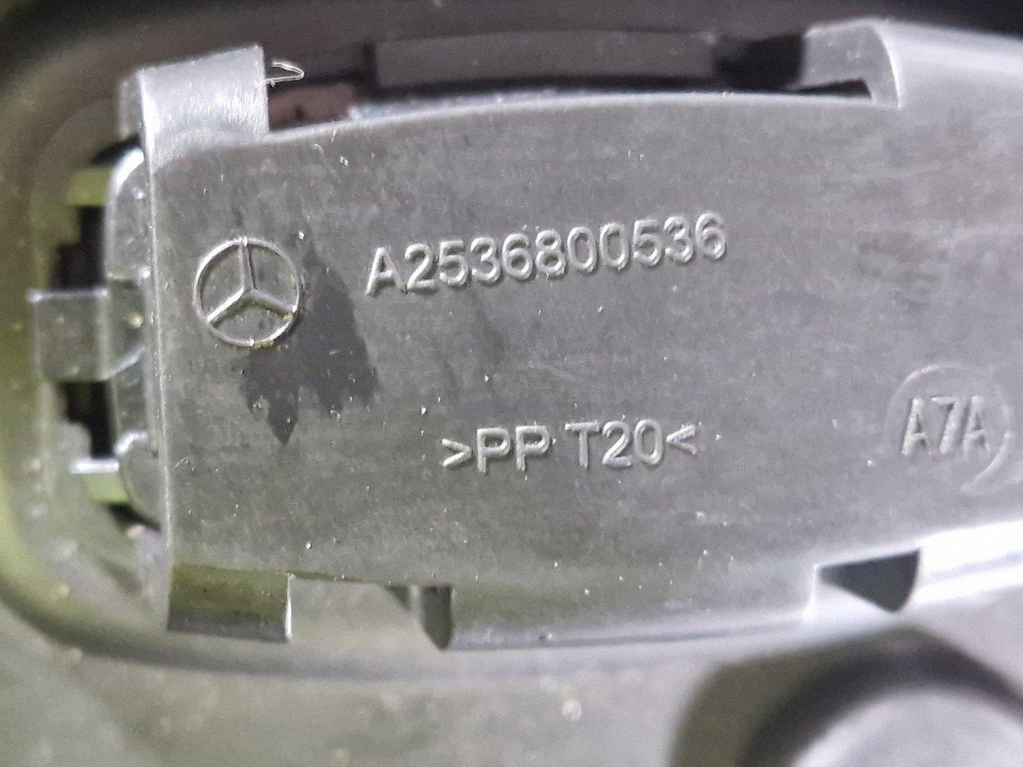 16-22 MERCEDES BENZ X253 FRONT LEFT N/S DASHBOARD LOWER TRIM PANEL A2536800536