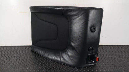 08-16 AUDI A4 B8 S-LINE GENUINE REAR LEFT SEAT BACKREST IN BLACK HALF LEATHER