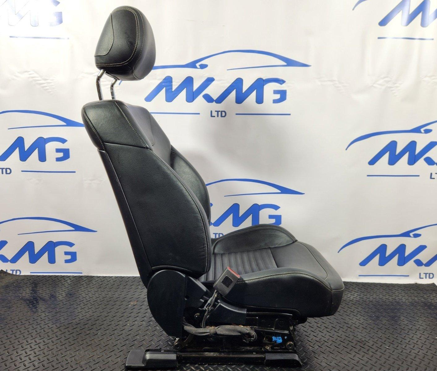 MERCEDES GLE ML W166 FRONT LEFT N/S FULL ELECTRIC HEATED BLACK LEATHER SEAT