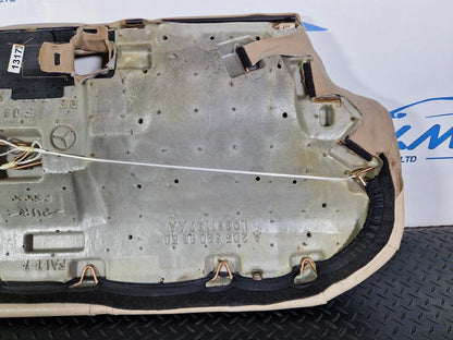 14-21 MERCEDES BENZ W205 GENUINE OEM REAR SEAT BEIGE LEATHER BENCH A2059200650