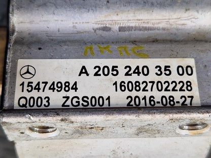 14-21 MERCEDES BENZ C300h W205 OEM TRANSMISSION GEARBOX REAR MOUNT A2052403500