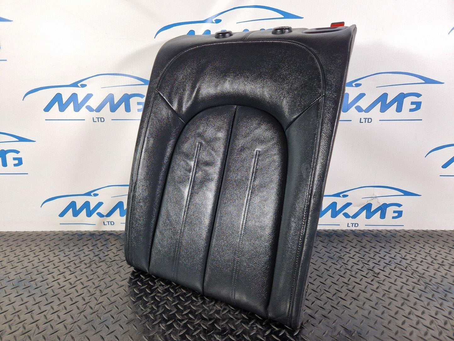 12-18 AUDI A6 C7 SALOON REAR LEFT N/S/R BLACK LEATHER BACKREST SEAT