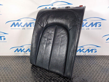 12-18 AUDI A6 C7 SALOON REAR LEFT N/S/R BLACK LEATHER BACKREST SEAT