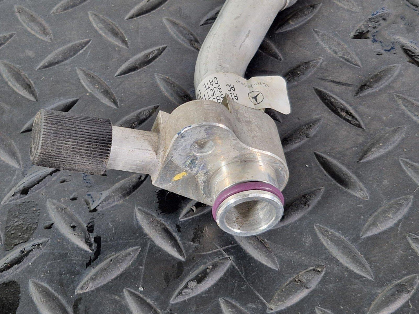11-19 MERCEDES BENZ ML W166 GENUINE AIR CON PIPES AC HOSE A1668302215