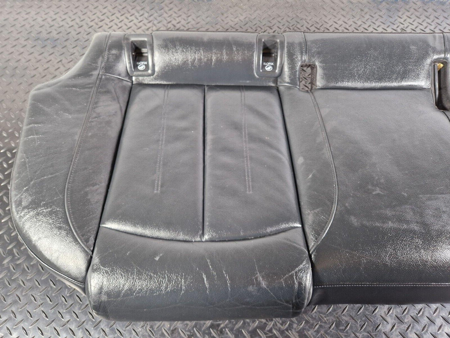 12-18 AUDI A6 C7 SALOON GENUINE BLACK LEATHER SEAT BENTCH 4G0885375K