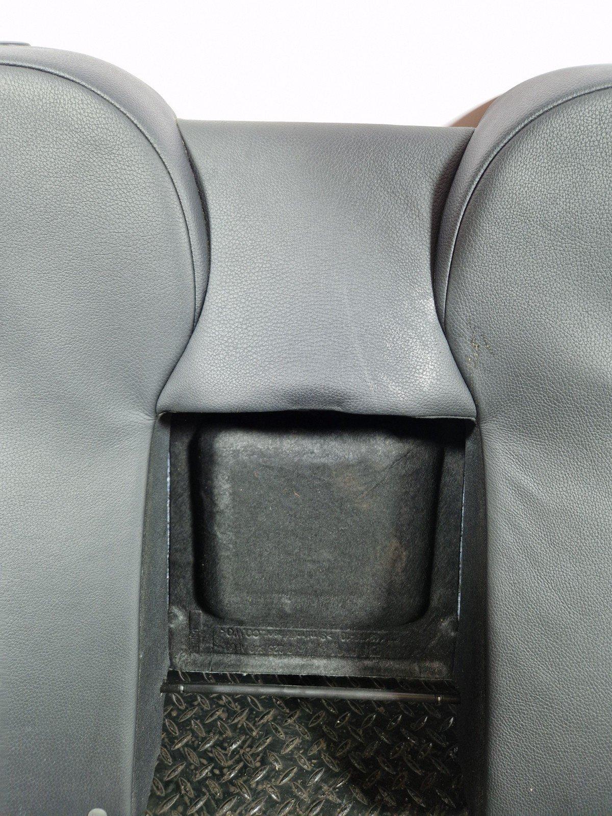 11-18 BMW 6 SERIES F13 COUPE GENUINE REAR BLACK LEATHER SEAT BACKREST 7280320