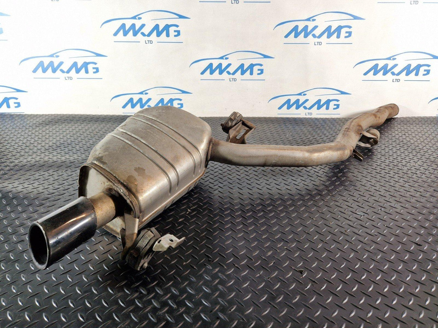 11-18 BMW 6 SERIES F13 GENUINE EXHAUST BACK BOX RIGHT SIDE 7812397