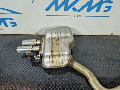 16-19 AUDI A4 B9 S-LINE GENUINE REAR EXHAUST BOX 8W0253611A