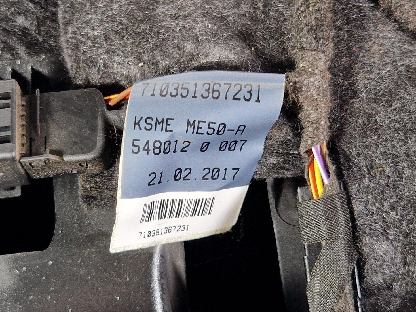 12-17 AUDI S5 CONVERTIBLE GLOVE BOX STORAGE COMPARTMENT 8W28570356PS