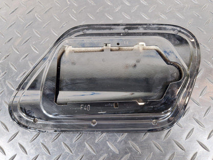 20-24 BMW 1 SERIES F40 FUEL TANK FILLER FLAP COVER IN JET BLACK 7454413