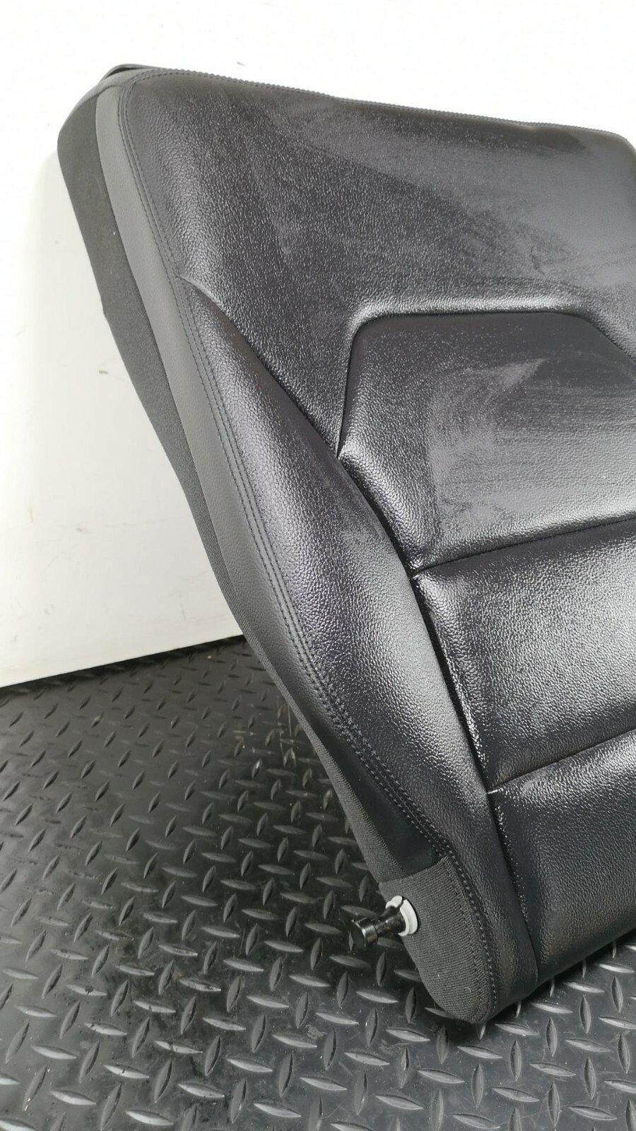 GENUINE 2013 MERCEDES B-CLASS W246 REAR RIGHT LEATHER SEAT BACKREST IN BLACK