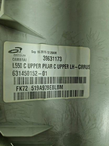 14-19 LAND ROVER L550 DISCOVERY OEM N/S PASSENGER C PILLAR TRIM FK72519A97BE8LBM