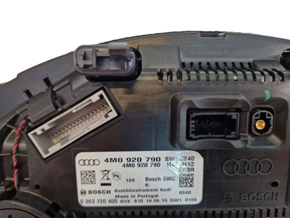 AUDI Q7 4M DIGITAL INSTRUMENT CLUSTER COCKPIT SPEEDOMETER 4M0920790