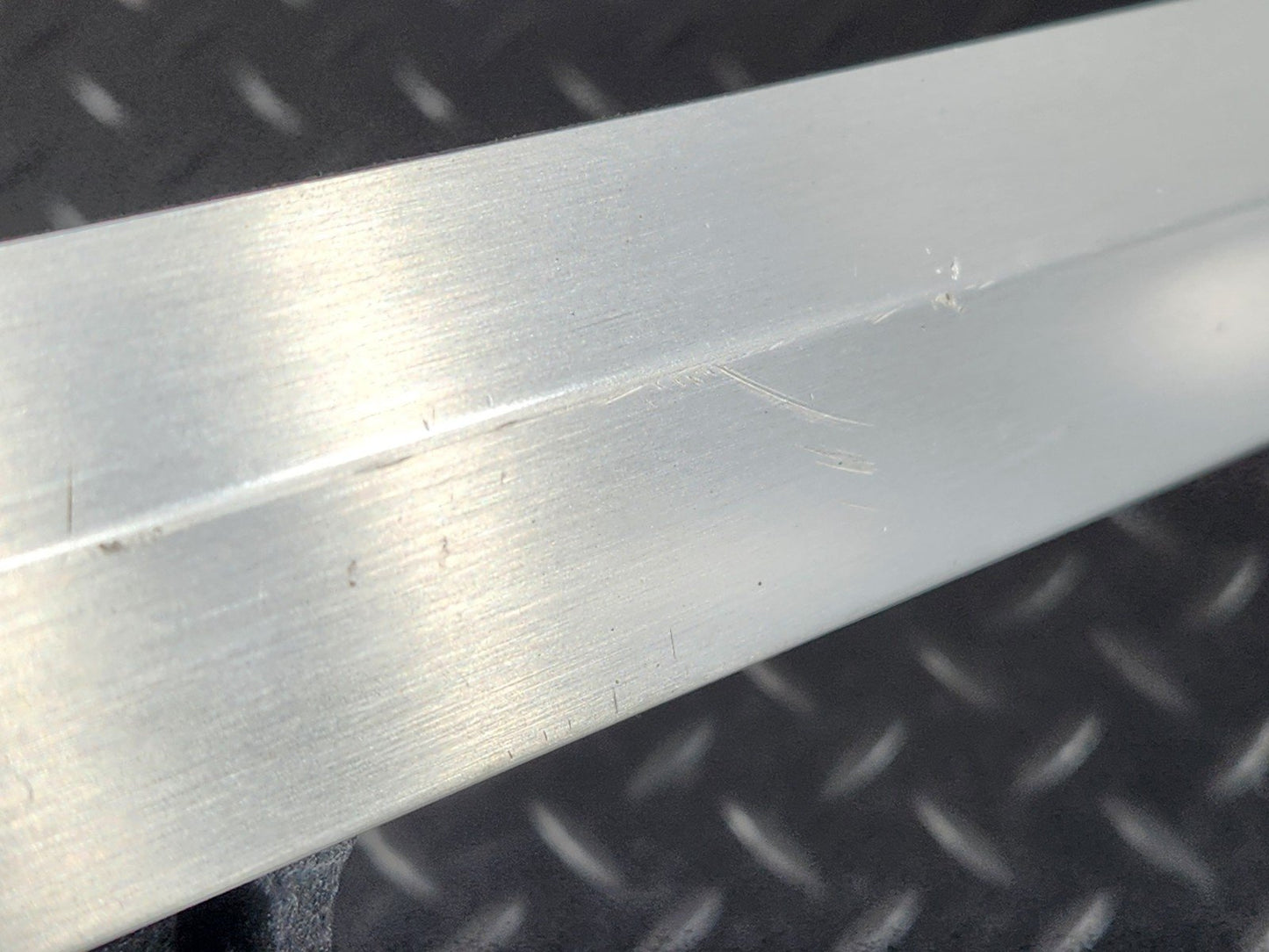 16-20 AUDI Q7 4M GENUINE CHROME DASHBOARD GLOVE BOX TRIM 4M2853241B