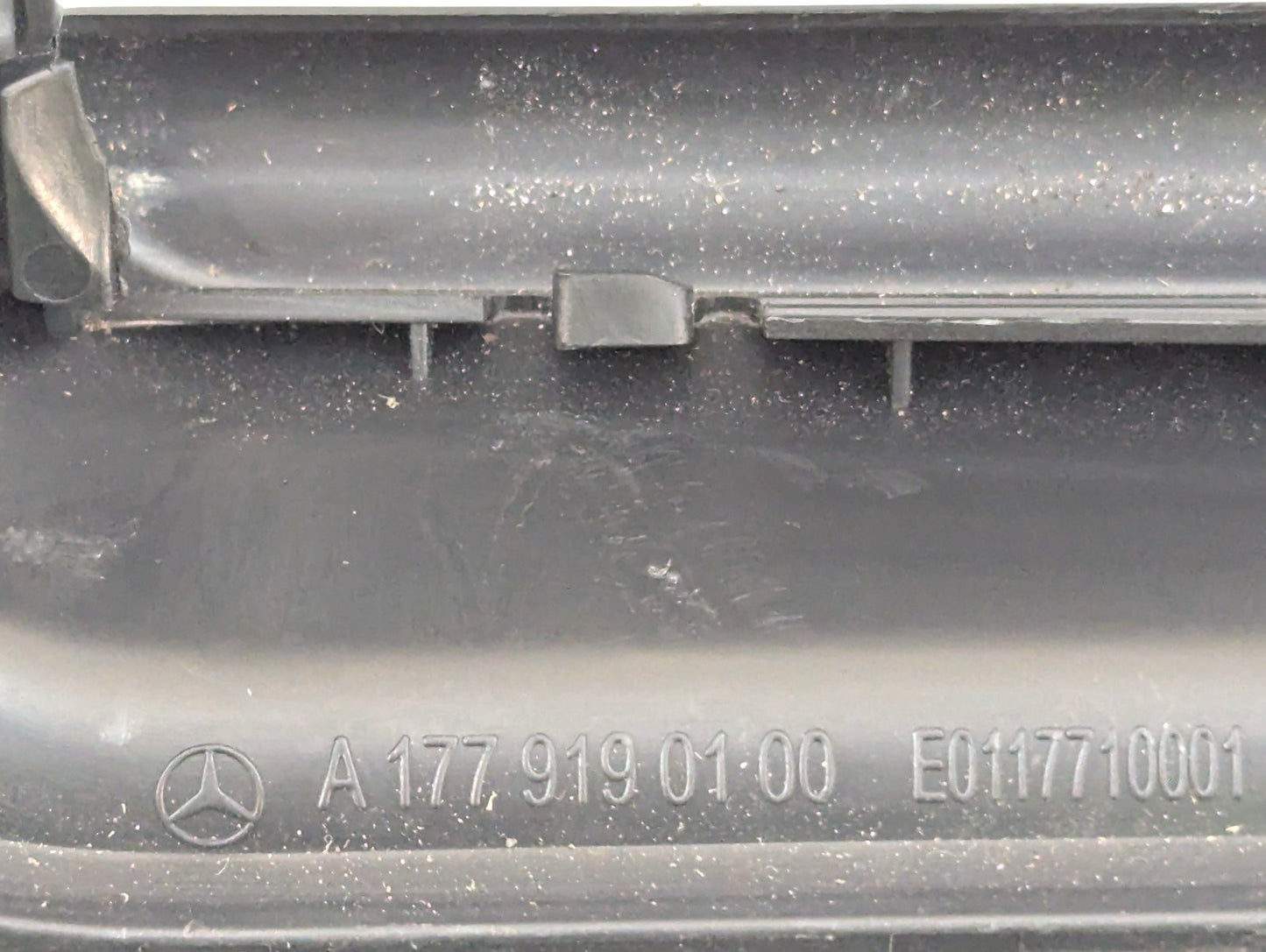 MERCEDES-BENZ A CLASS W177 OEM REAR LEFT SEAT RAIL TRIM COVER A1779190100