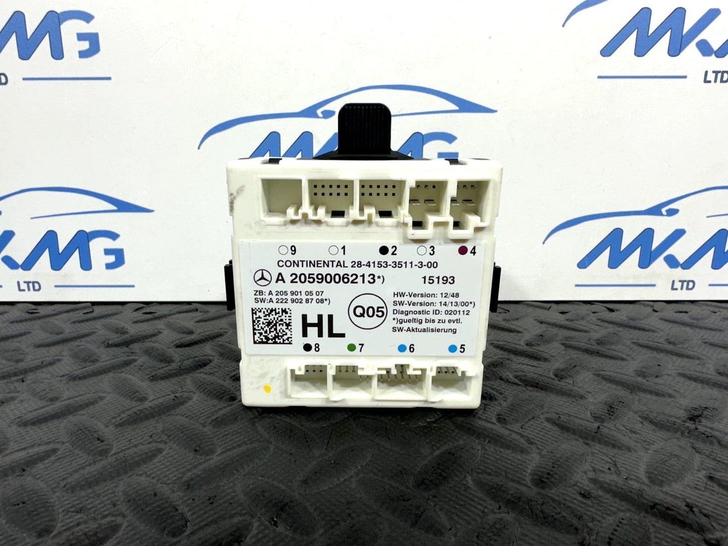 14-21 MERCEDES BENZ C300 W205 REAR PASSANGER DOOR CONTROL UNIT A2059006213