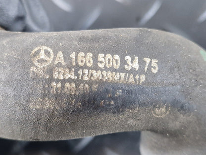 16-19 MERCEDES BENZ GLE W166 GENUINE COOLANT HOSE PIPE A1665003475