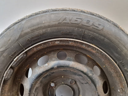 Peugeot Partner MK2 (PH1) (B9) Cargo Van Steel Wheel with Tyre 195/65/15 ~1mm