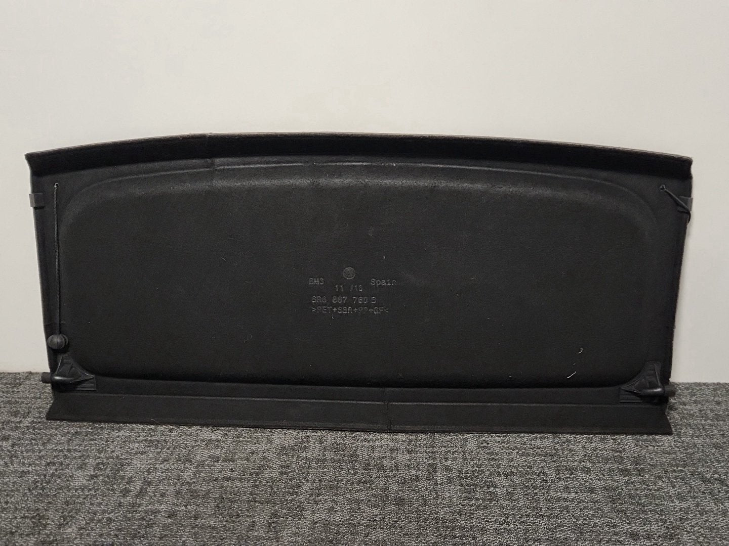 Volkswagen Polo 6R - MK5 Hatchback Rear Luggage Load Parcel Shelf 6R6867769B