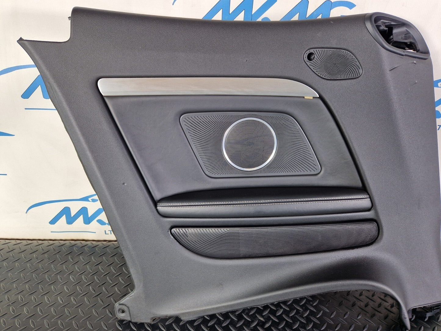 12-17 AUDI S5 CONVERTIBLE REAR LEFT QUARTER DOOR TRIM PANEL 8F0867035 (DAMAGE)