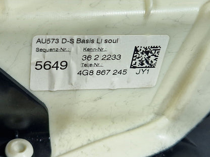 10-18 AUDI A7 4G S-LINE GENUINE REAR LEFT D PILLAR TRIM 4G8867245
