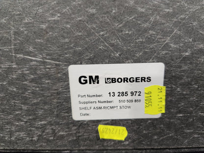 Vauxhall Meriva MK2 (B) (4470) MPV Genuine Rear Trunk Boot Liner 13285972