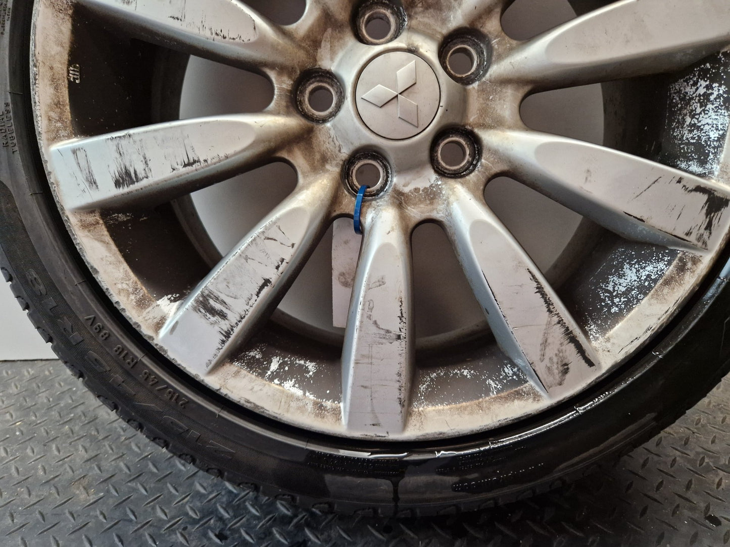 2009 Mitsubishi Lancer MK5 (CX8A) 18" Alloy Wheel with Tyre 215/45/18 ~5mm