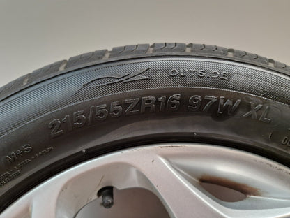 Ford C-Max MK2 (C344) 16" Alloy Wheel with Tyre 215/55/16 ~5mm