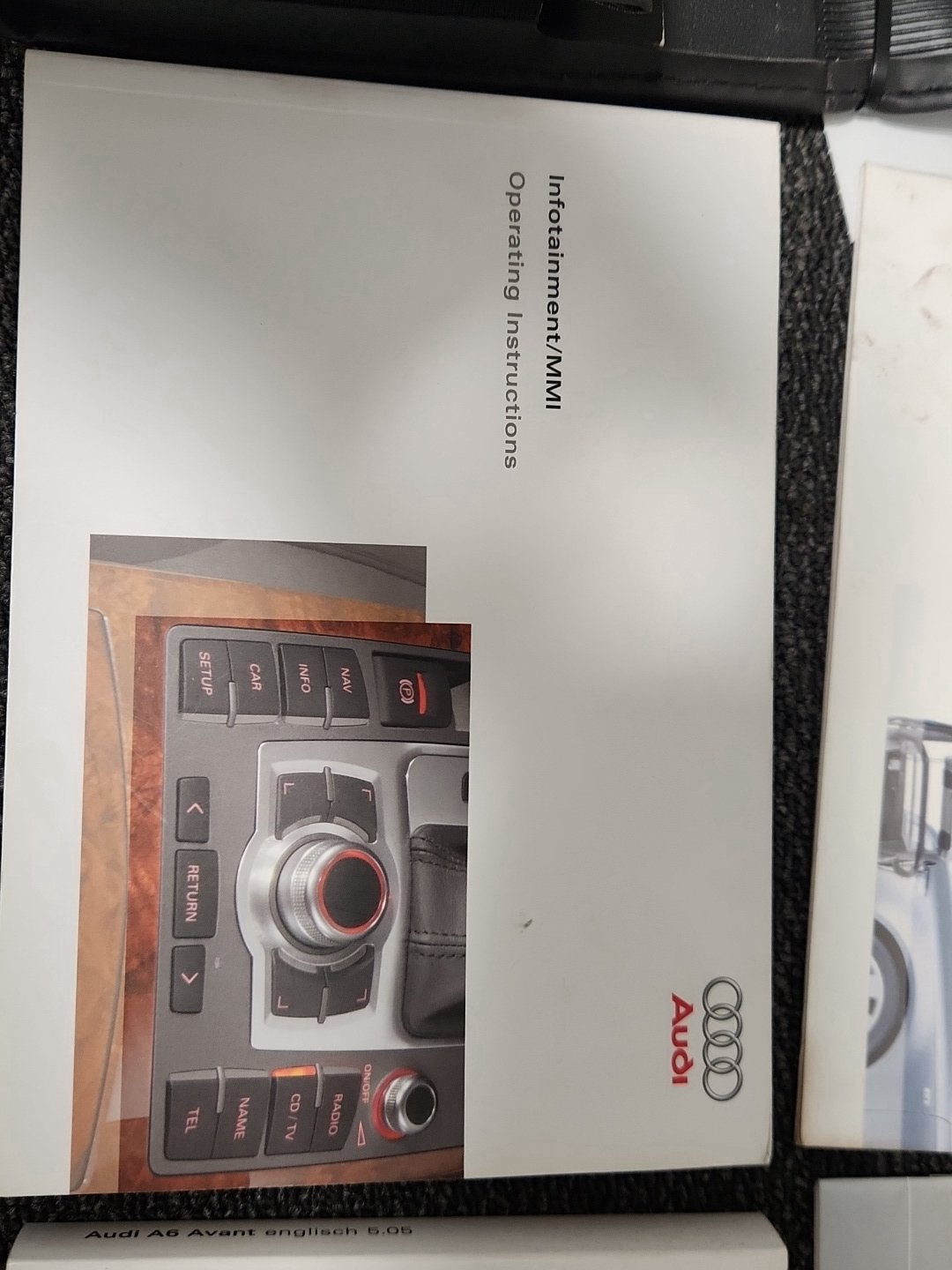 2005 Audi A6 Quattro MK3 (4F) (C6) - Owners Handbook