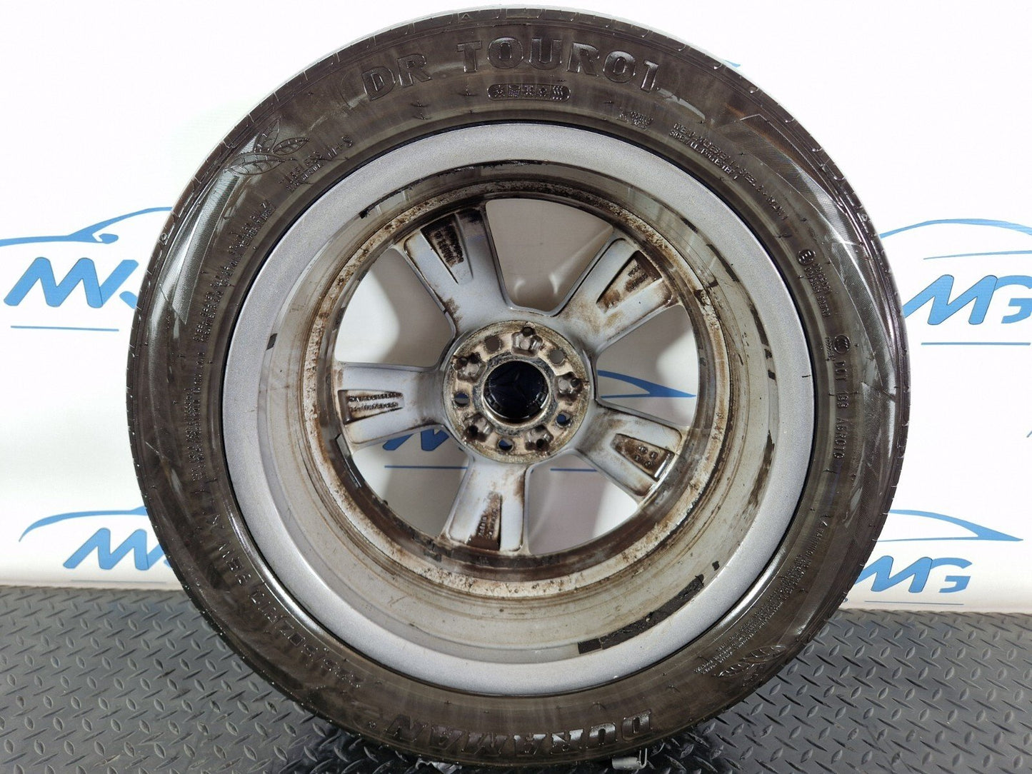14-21 MERCEDES BENZ C CLASS W205 17INC ALLOY WHEEL & TYRE A2054010800 7Jx17H2