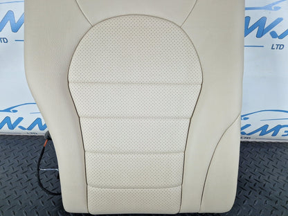 14-21 MERCEDES BENZ W205 GENUINE REAR RIGHT O/S LEATHER SEAT BACKREST BEIGE