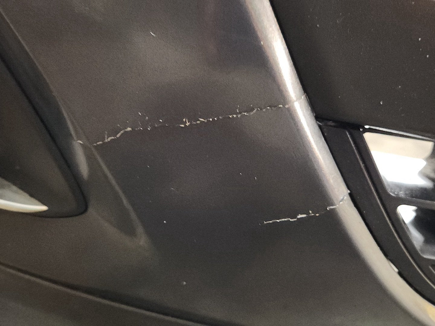 Vauxhall Corsa MK3 (D)(4400) Hatchback Front Bumper in Phantom Grey G43 Damaged