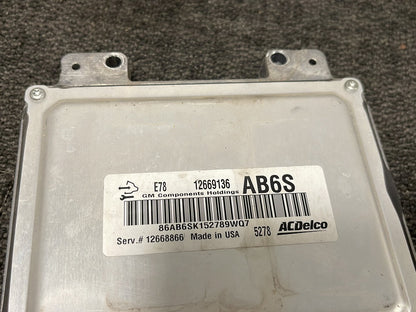 Vauxhall Zafira MK3 (C) (A3470) MPV Engine Control Unit Module ECU 12669136