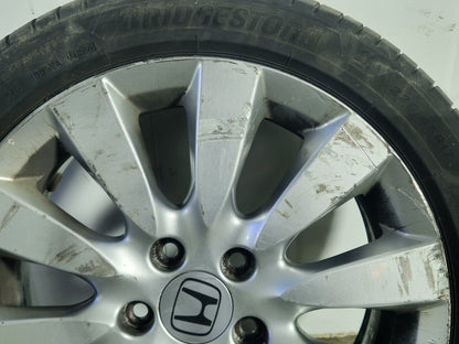 Honda Civic MK9 (FK27) 17" Alloy Wheel with Tyre ~5mm 225/45/17