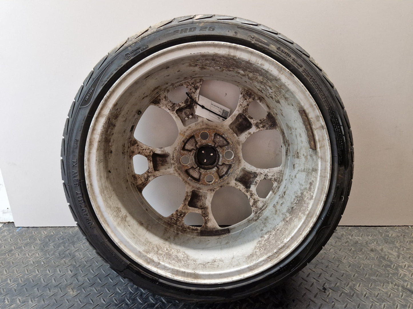 Ford Fiesta MK7 17" Alloy Wheel with Tyre 205/40/17 ~5mm