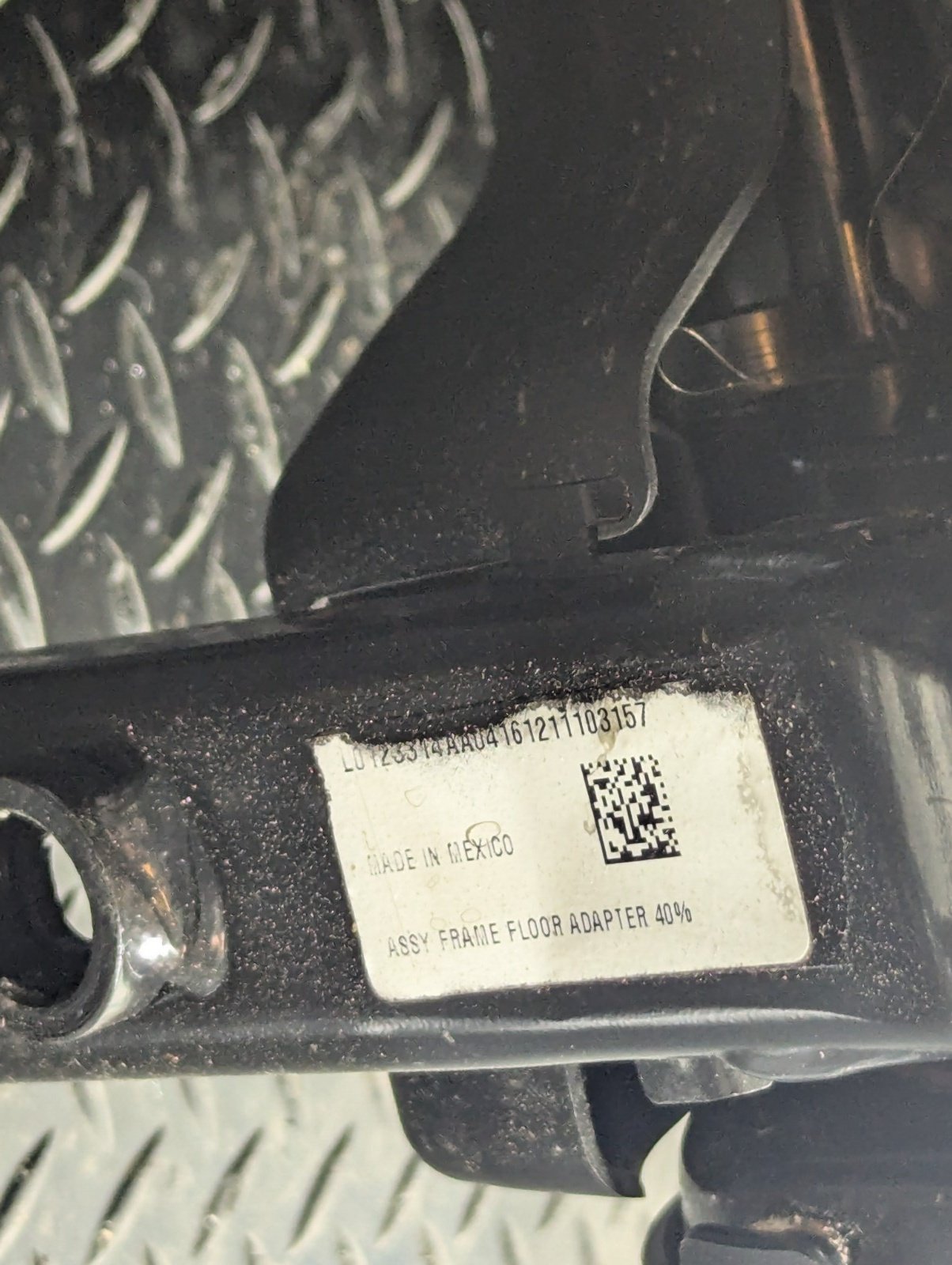 10-13 BMW X5 E70 LCI REAR RIGHT O/S DRIVER SEAT