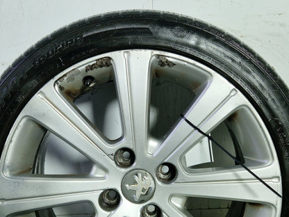 Peugeot 308 MK1 (T7) 17" Alloy Wheel with Tyre 225/45/17 ~3mm 9673707777