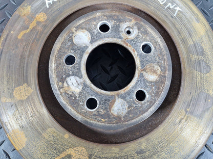 15-18 AUDI A7 4G GENUINE FRONT BRAKE DISC 355MM