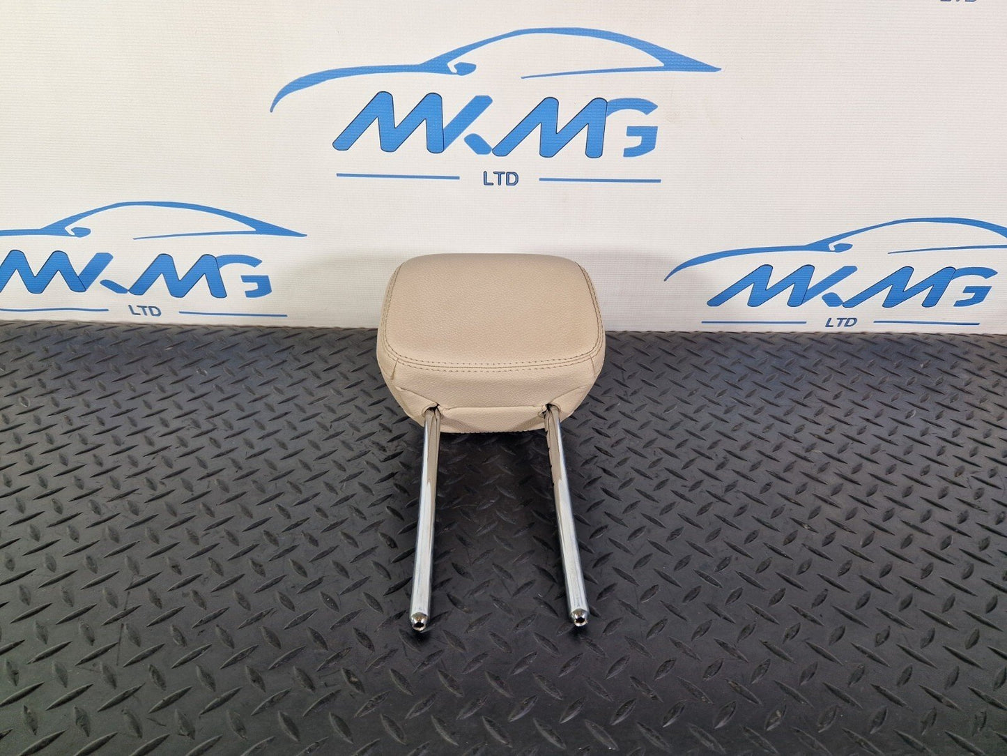 14-21 MERCEDES BENZ W205 OEM REAR SEAT BEIGE LEATHER HEAD REST A2059702950