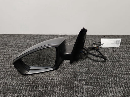 Volkswagen Polo 6R - MK5 Hatchback Front Left Wing Mirror in Pepper Grey U5/D7R