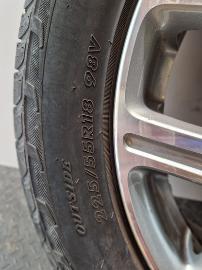 Mitsubishi Outlander MK3 (RE1) (GG2W) 18" Alloy Wheel with Tyre 225/55/18 ~6mm