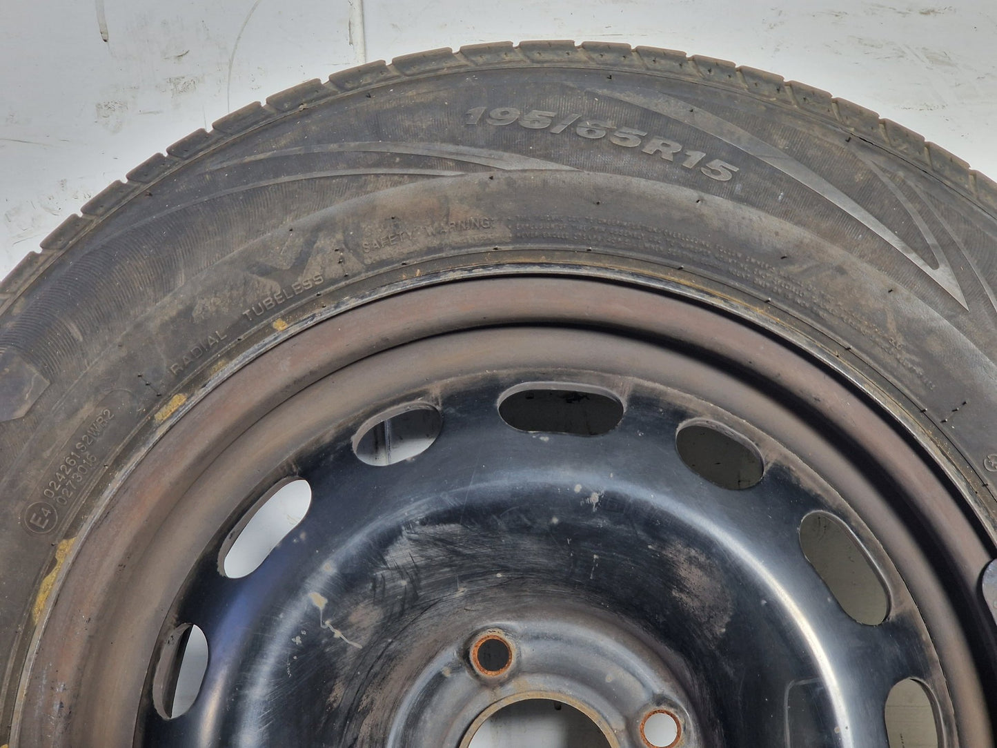 Citroen Berlingo MK2 15" Steel Wheel with Tyre 195/65/15 ~4mm