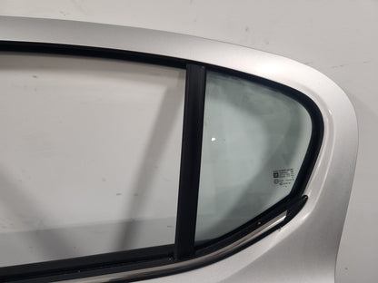 Vauxhall Corsa MK4 Hatchback 5dr Rear Left Complete Door in Switchblade Silver