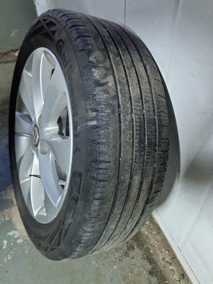 Vauxhall Corsa MK4 (E) (4500) 16" Alloy Wheel with Tyre 195/55/16 ~2mm 13374019