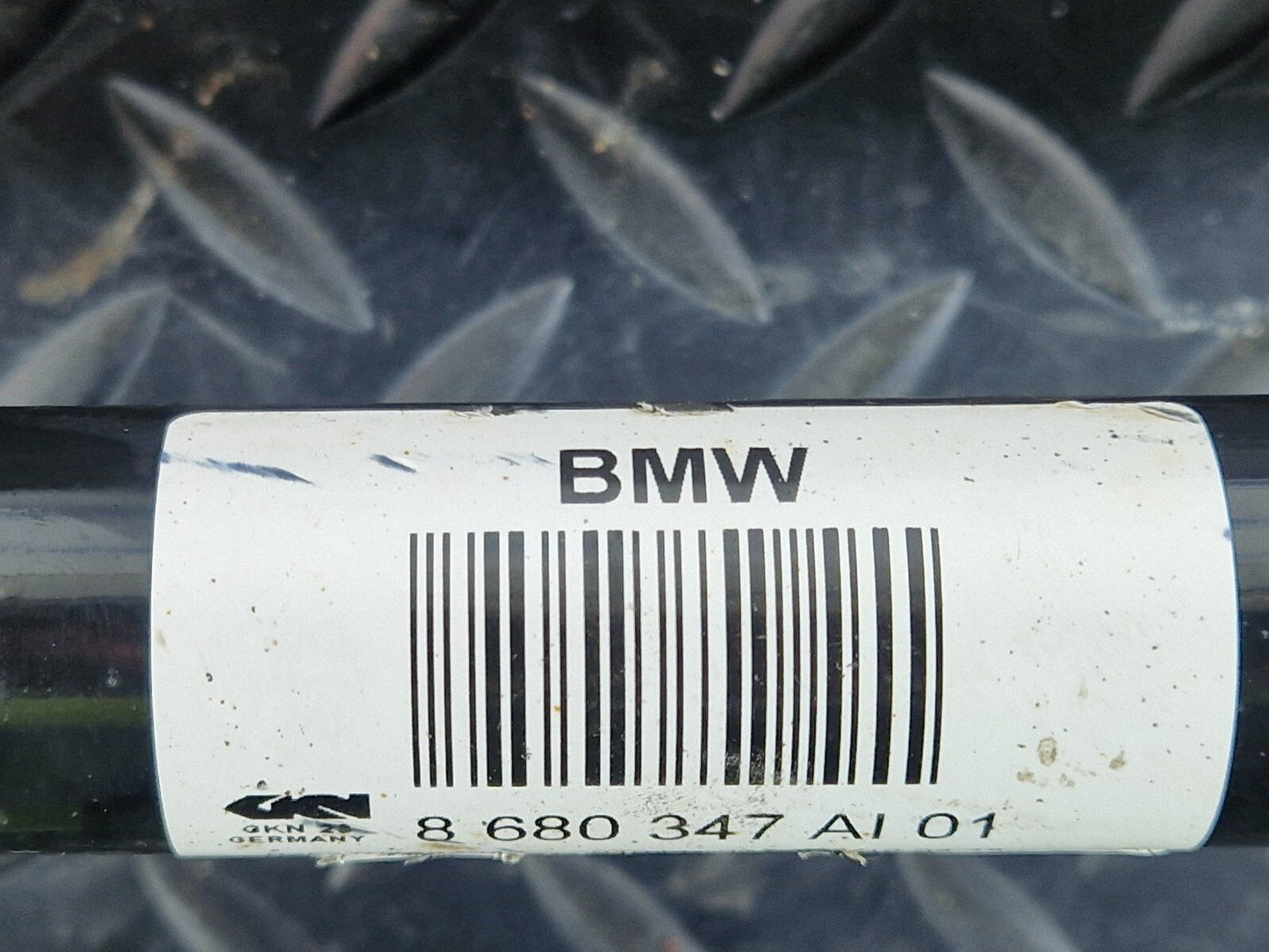 12-18 BMW 3 SERIES F30 F31 LCI LEFT SIDE REAR DRIVESHAFT 8680347