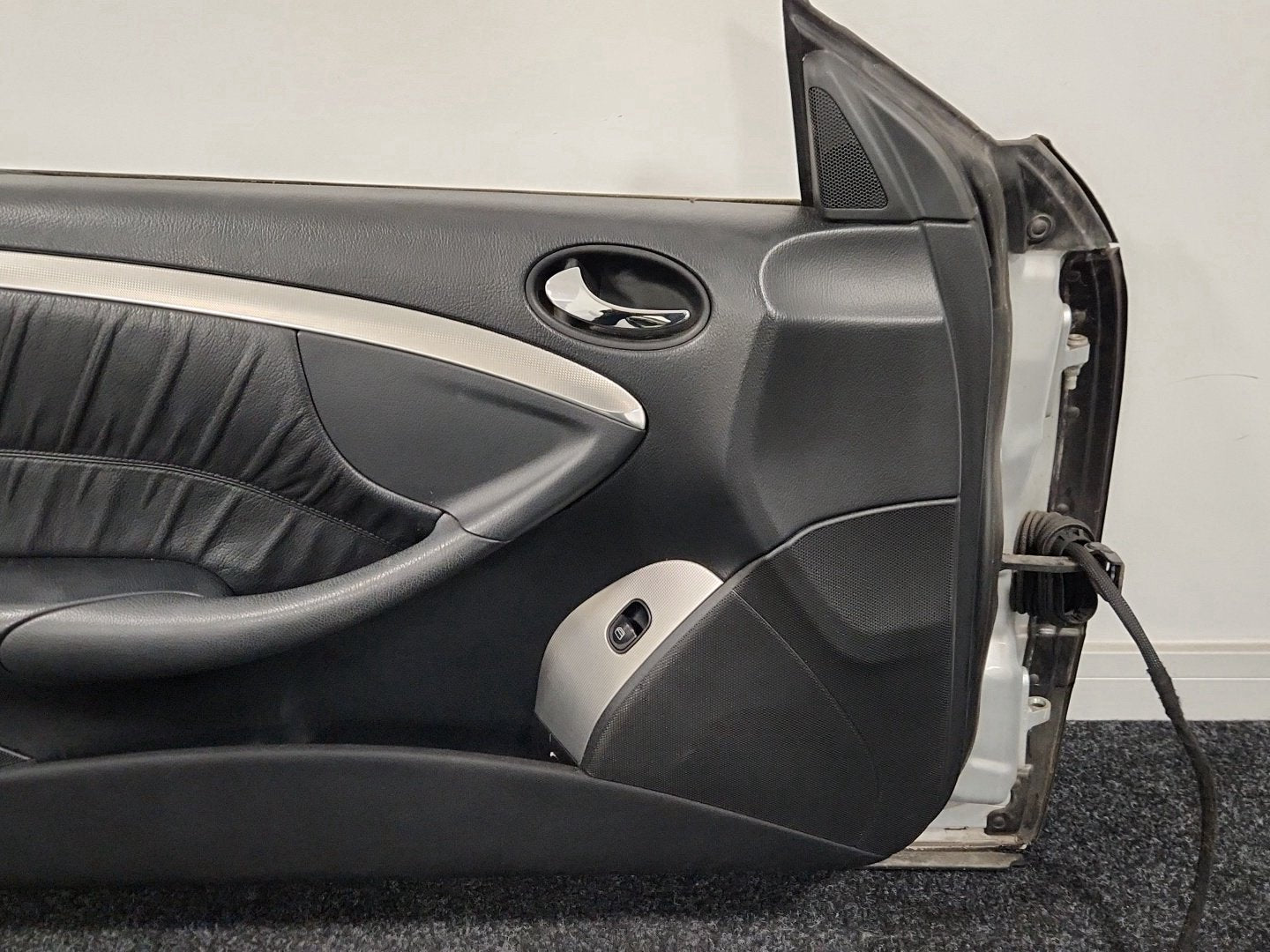 Mercedes CLK-Class C209 Convertible Front Left Complete Door in Iridium Silver
