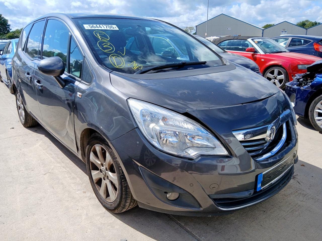 2010-2017 Vauxhall Meriva MK2 (B) (4470)